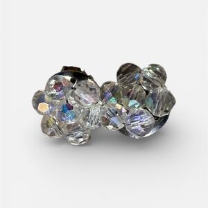 Elegant Crystal Cluster Earrings